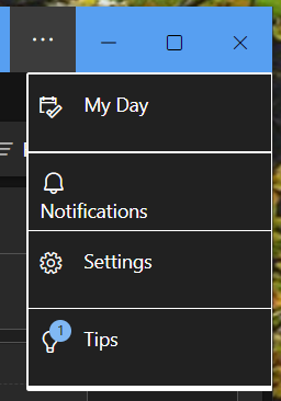 The only drop-down menu in the new Microsoft Outlook has many visual design flaws.